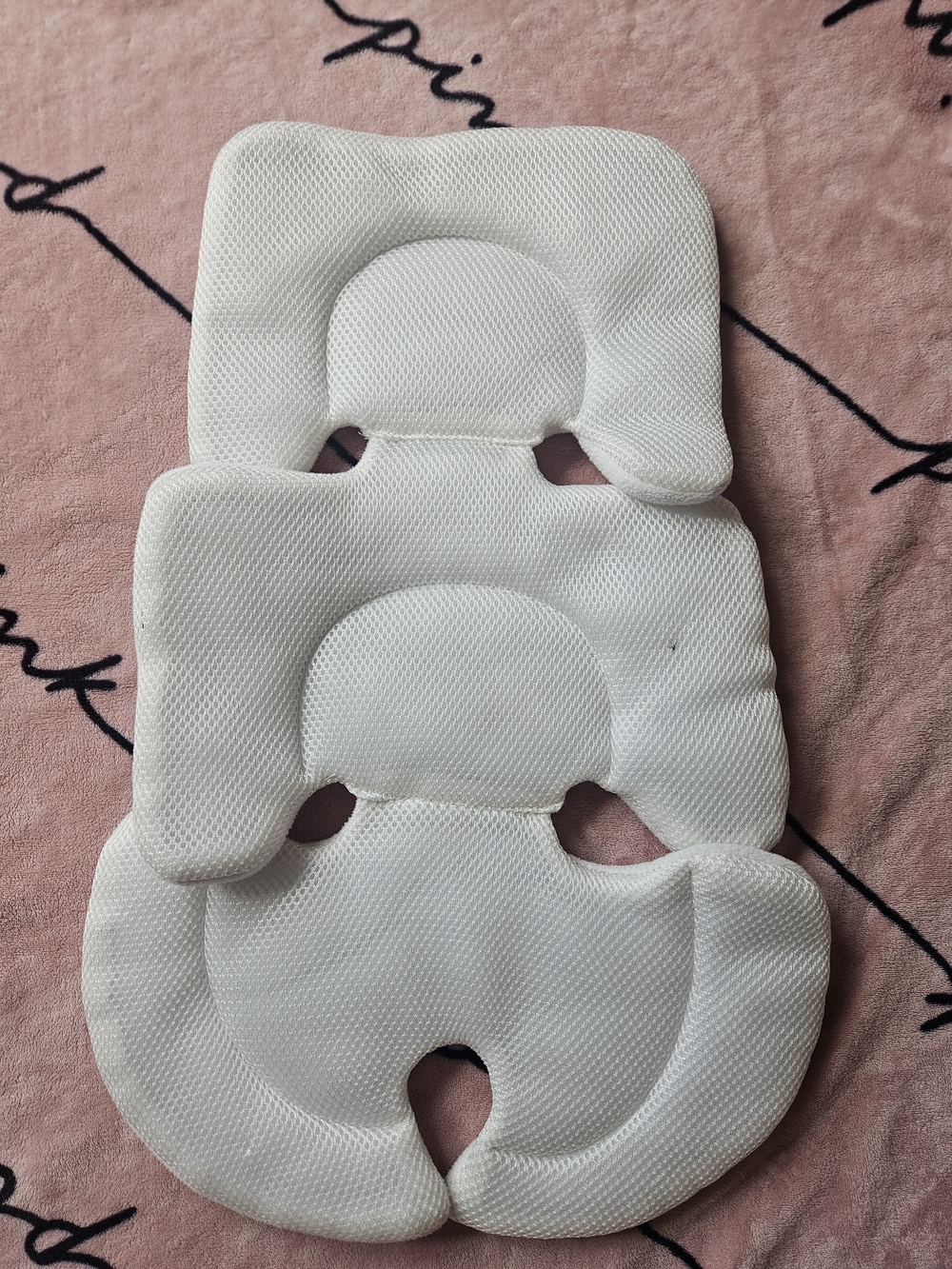White Baby Head and Body Support Insert